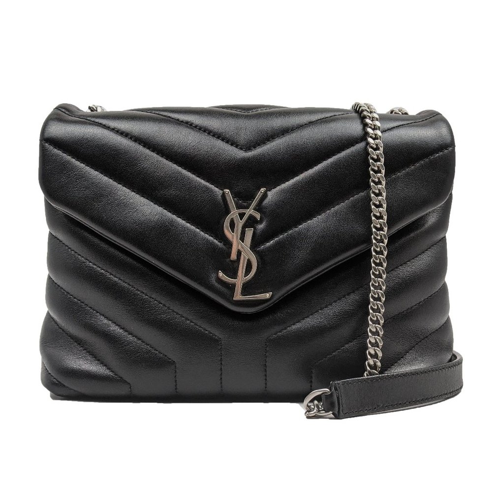 SOLD Saint Laurent Black LouLou Crossbody Bag - Picture 1 of 9